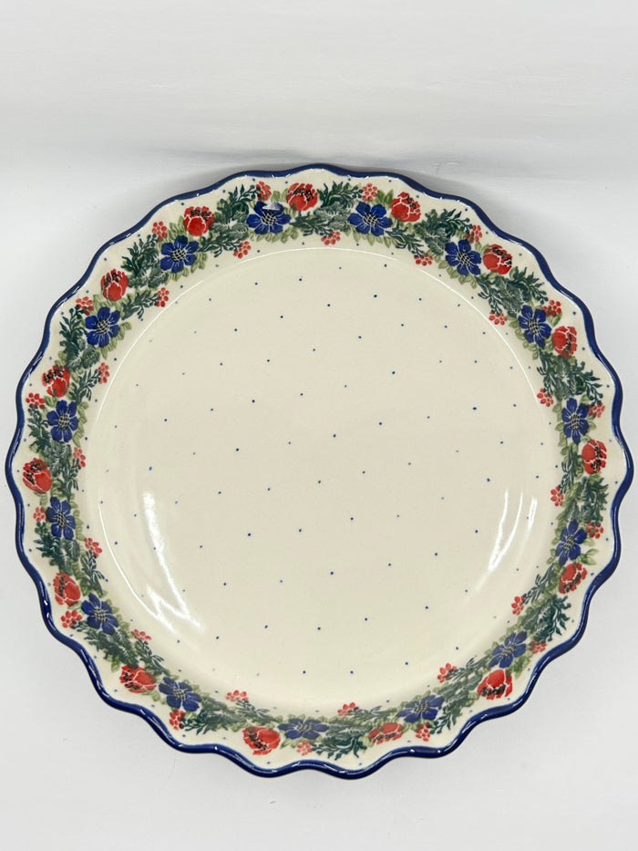 Pie Plate ~ Fluted ~ 10 inch ~ 1535X - T3*