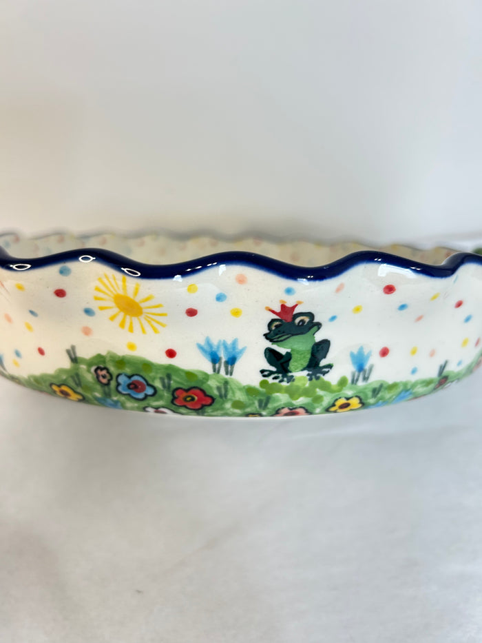 Pie Plate ~ Fluted ~ 10 inch ~ U4877 ~ U6*