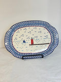 Platter ~ Oval ~ 11.5 x 15.5 inch ~ U5164 ~ U3!