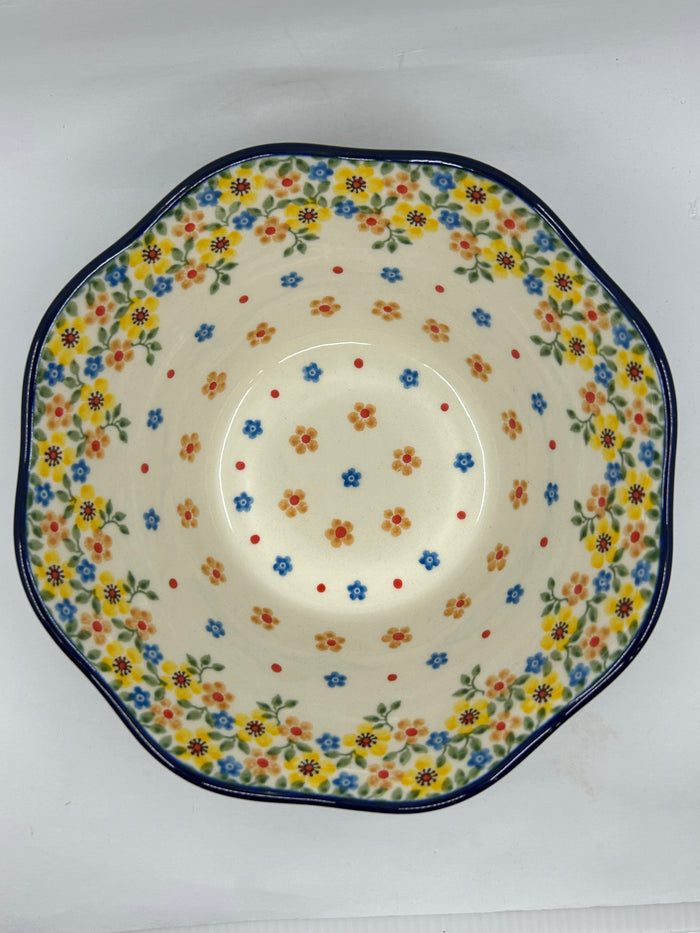 Bowl ~ Wavy Edge ~ Small ~ 8 inch ~ 2225X ~ T3*