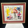 A, Colman 93 Water Color "The Umbrella #2"  29"x 25"
