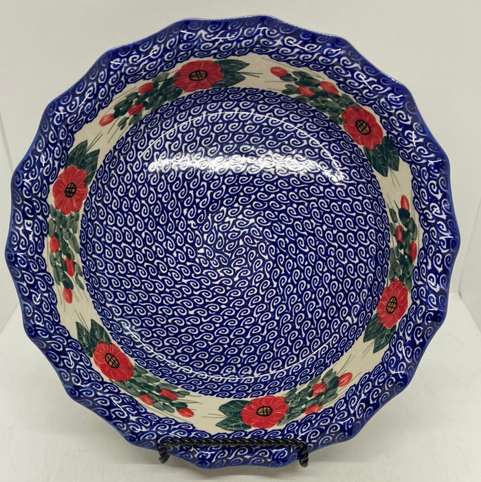 A185 Wavy Pie Plate  - D15
