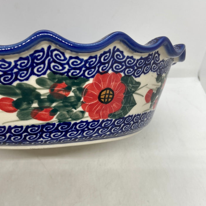 A185 Wavy Pie Plate  - D15