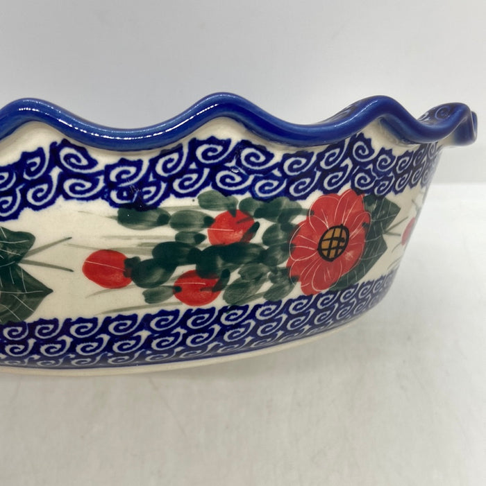 A185 Wavy Pie Plate  - D15