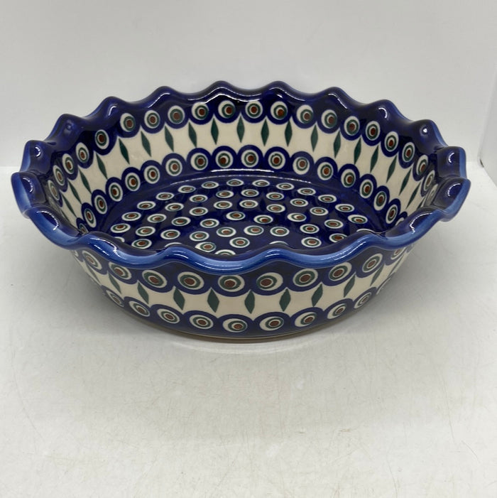 A185 Wavy Pie Plate  - D43