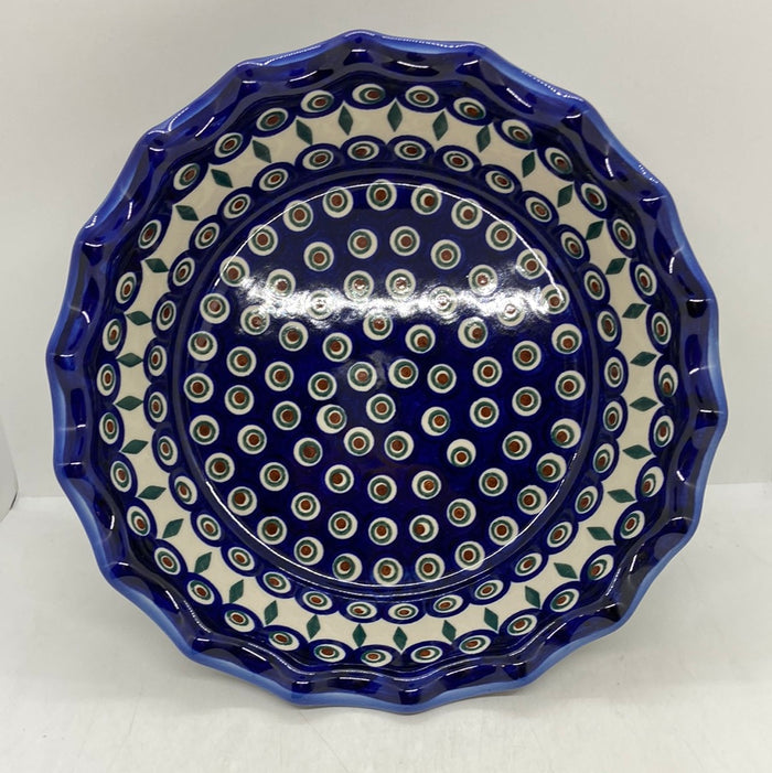A185 Wavy Pie Plate  - D43