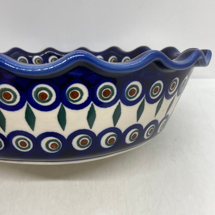 A185 Wavy Pie Plate  - D43