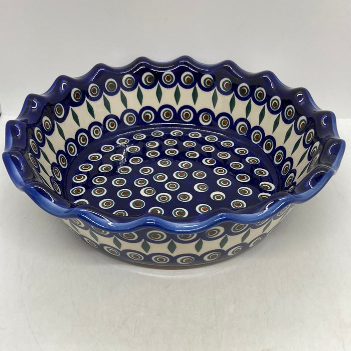 A185 Wavy Pie Plate  - D43