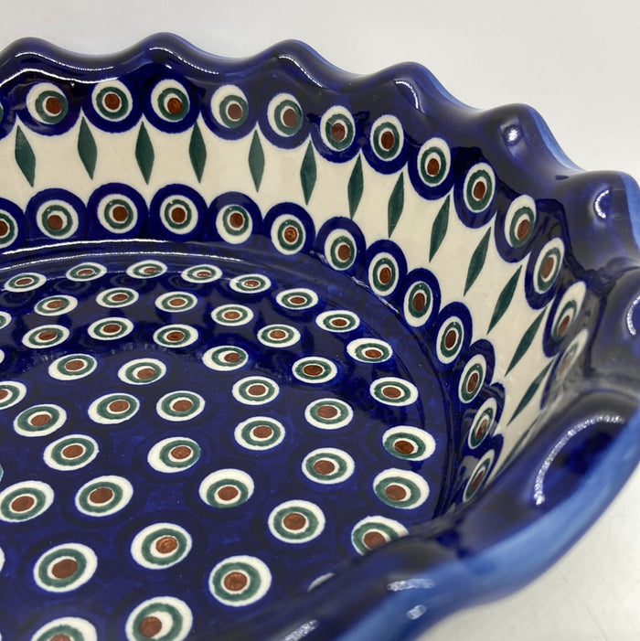 A185 Wavy Pie Plate  - D43