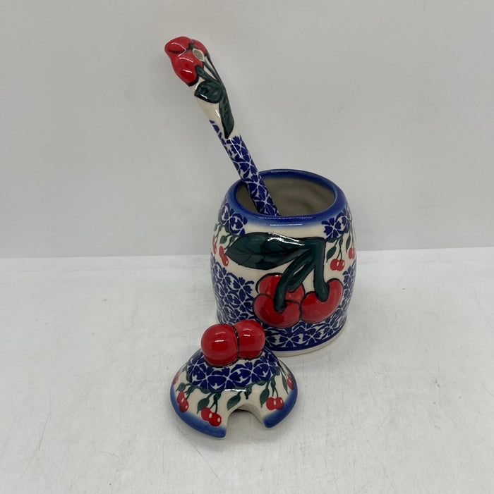 A2 Cherry Jam Jar - D29