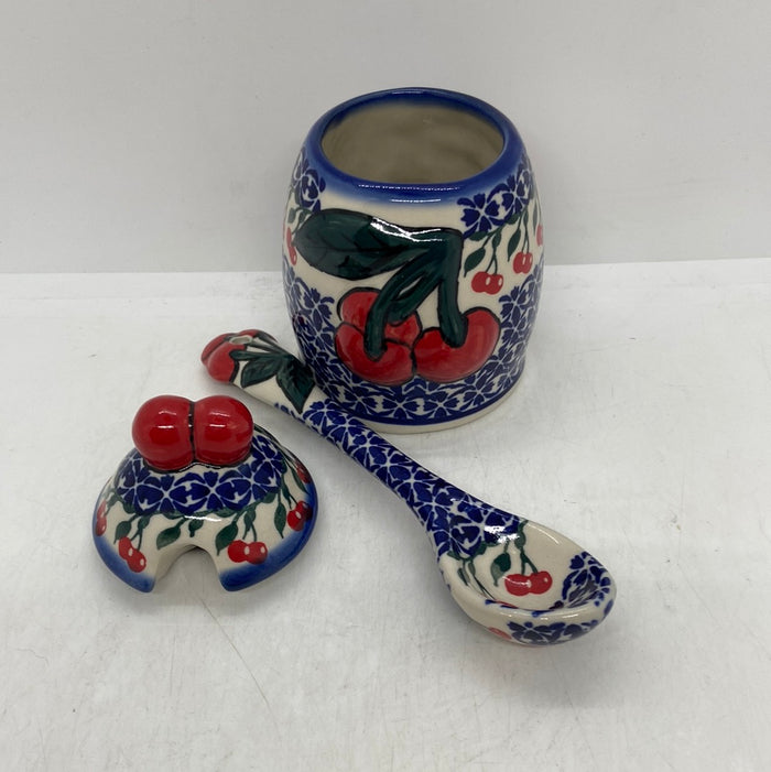 A2 Cherry Jam Jar - D29