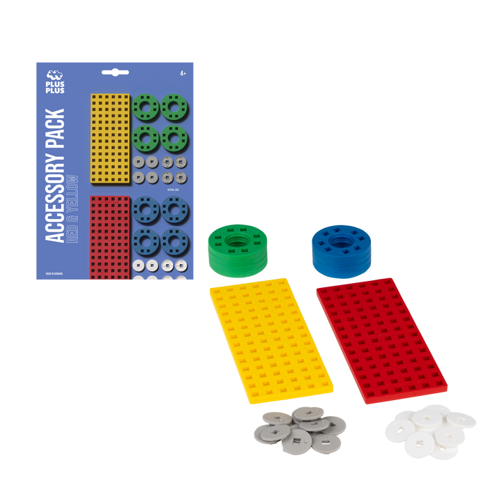 Accessory Pack with Baseplates, Wheels and Hubs - 26 pcs