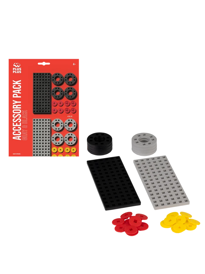 Accessory Pack with Baseplates, Wheels and Hubs - 26 pcs