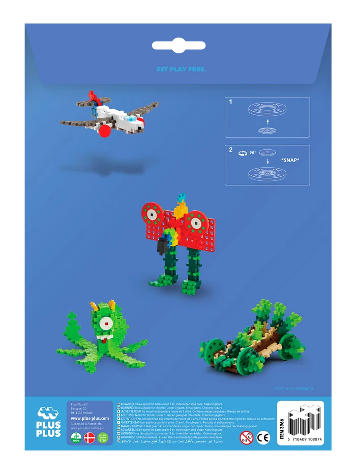 Accessory Pack with Baseplates, Wheels and Hubs - 26 pcs