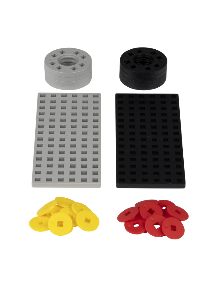 Accessory Pack with Baseplates, Wheels and Hubs - 26 pcs