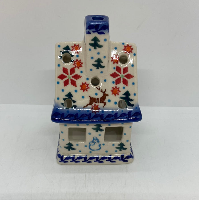 AD34 Decorative House for Votive Candle - U-SG