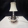 Adorable Mini Metal Repurposed Sugar Dish Table Lamp 7"x5"x12"
