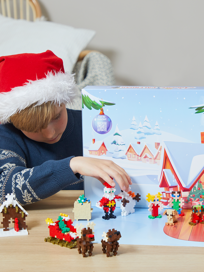 Advent Calendar - Santa And The Joyful family