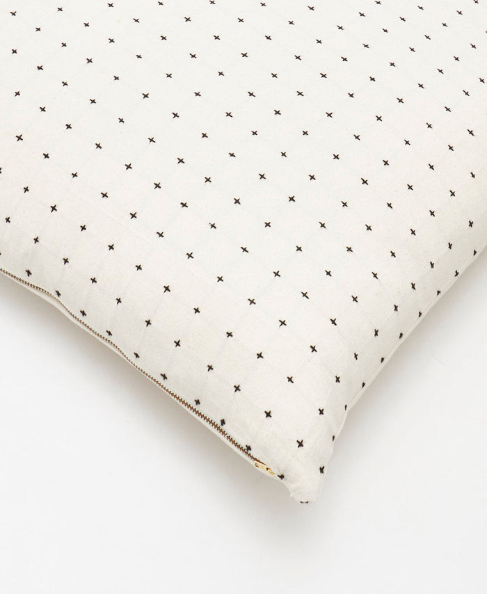 Anchal Cross-Stich Throw Pillow