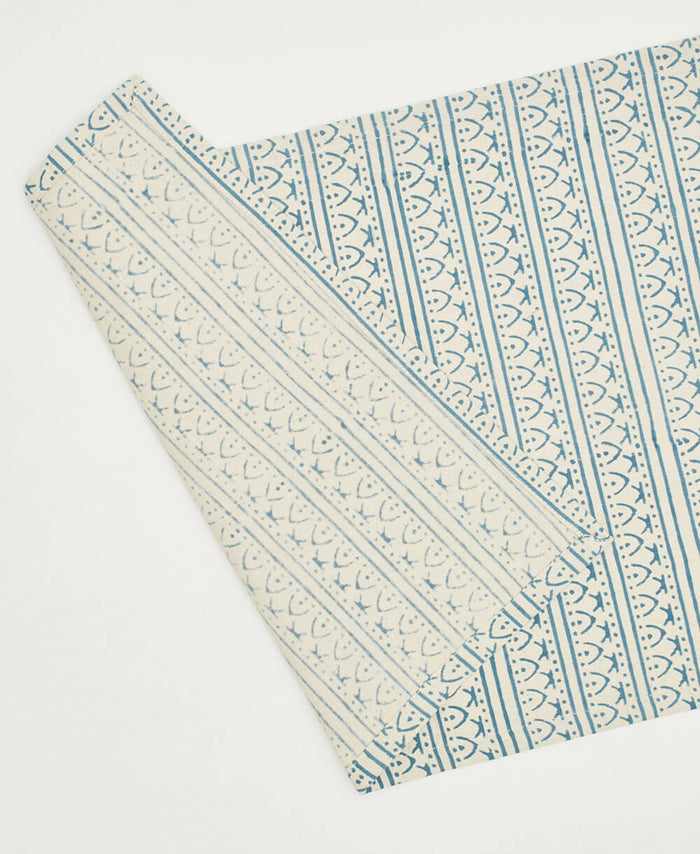 Anchal Graphic Block Print Cotton Placemats - Set of 2 | Cobalt PMGSCA