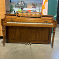 Antique Baldwin Upright Console Piano, Oak Finish 58"X 25"X 39"