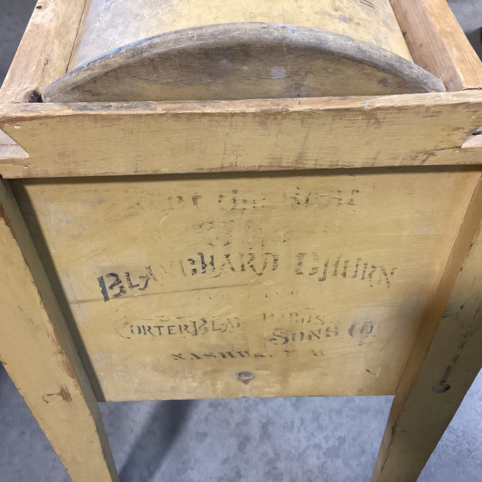 Antique Corter Blanchard & Sons Co Butter Churn 29"x 19"x 33"