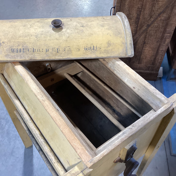 Antique Corter Blanchard & Sons Co Butter Churn 29"x 19"x 33"