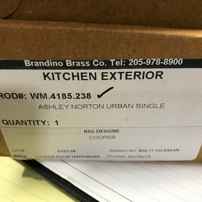 Ashley Norton Urban Single / Windsor Knob Kitchen Exterior Set