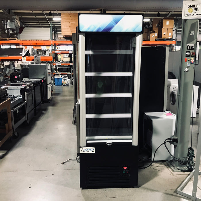 Avantco BVAC-28 HC 28" Black Refrigerated Merchandiser 28"x 29"x 80"