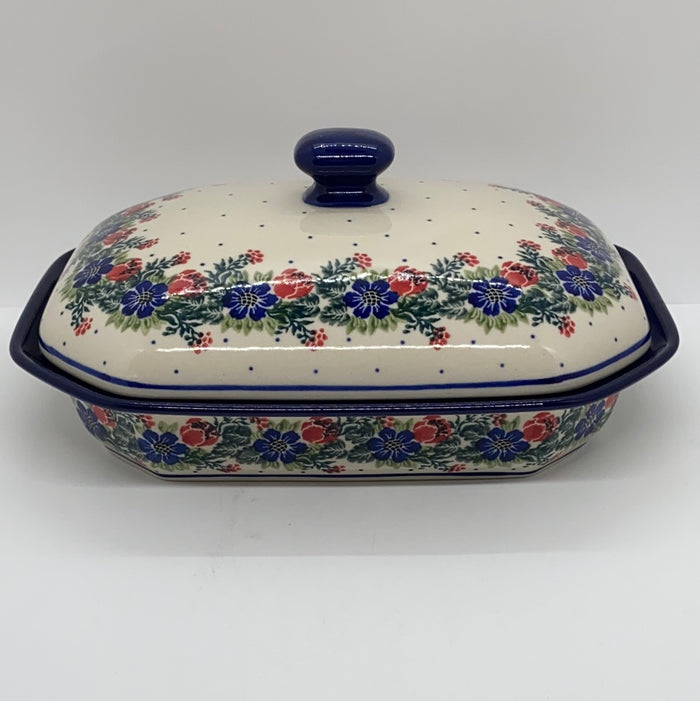 Baker ~ Covered Casserole ~ 8"W x 10.25"L ~ 1535X ~ T3!