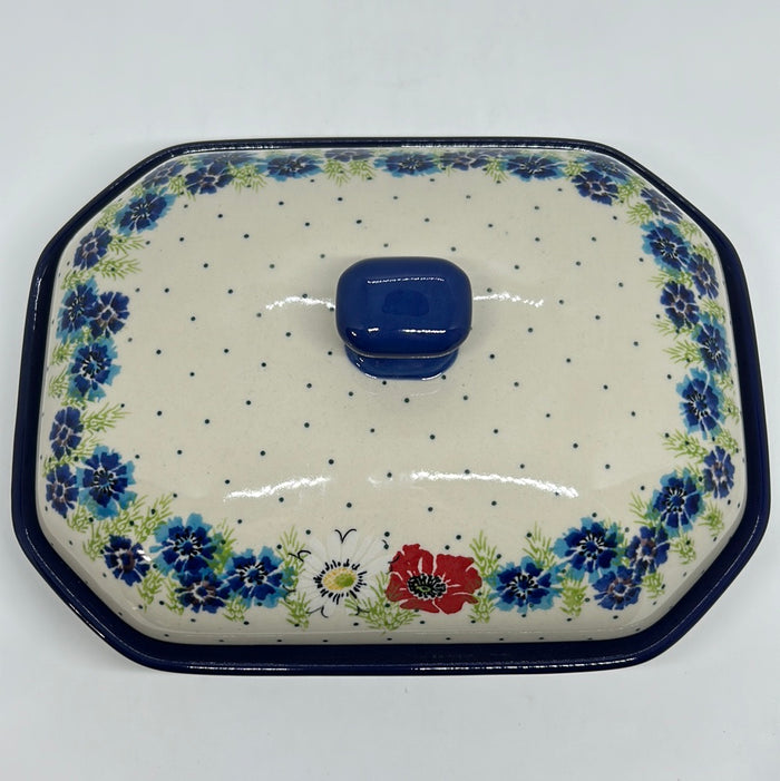 Baker ~ Covered Casserole ~ 8"W x 10.25"L ~ 2510X ~ T3!