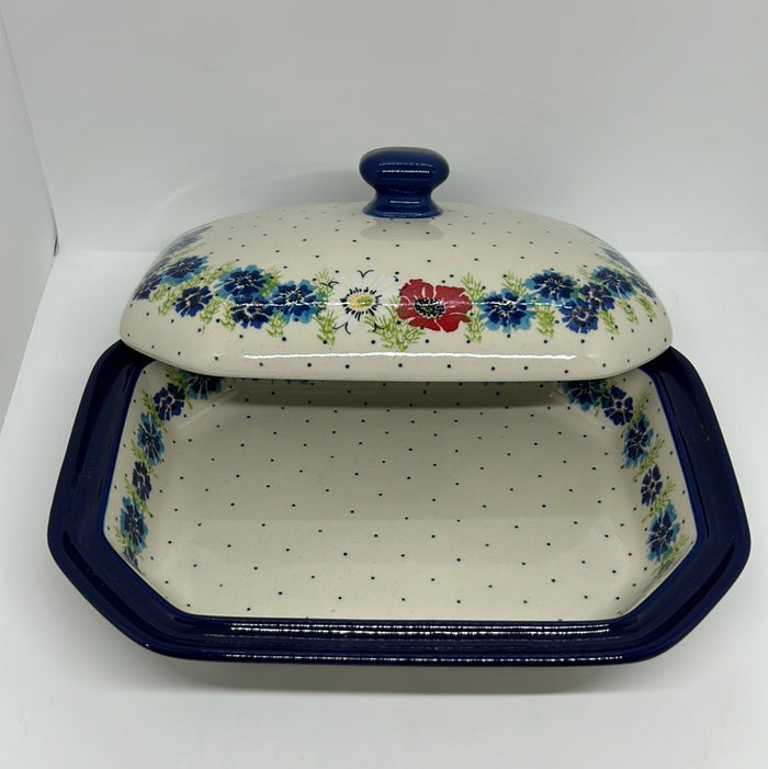 Baker ~ Covered Casserole ~ 8"W x 10.25"L ~ 2510X ~ T3!