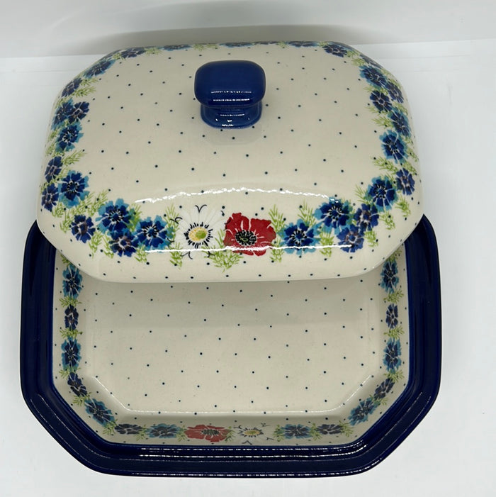 Baker ~ Covered Casserole ~ 8"W x 10.25"L ~ 2510X ~ T3!