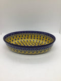 Baker Oval ~ 9.5 inch ~ 0859X - T3!