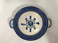 Baker ~ Round w/ Handles ~ 8 inch ~ 163X ~ T4*