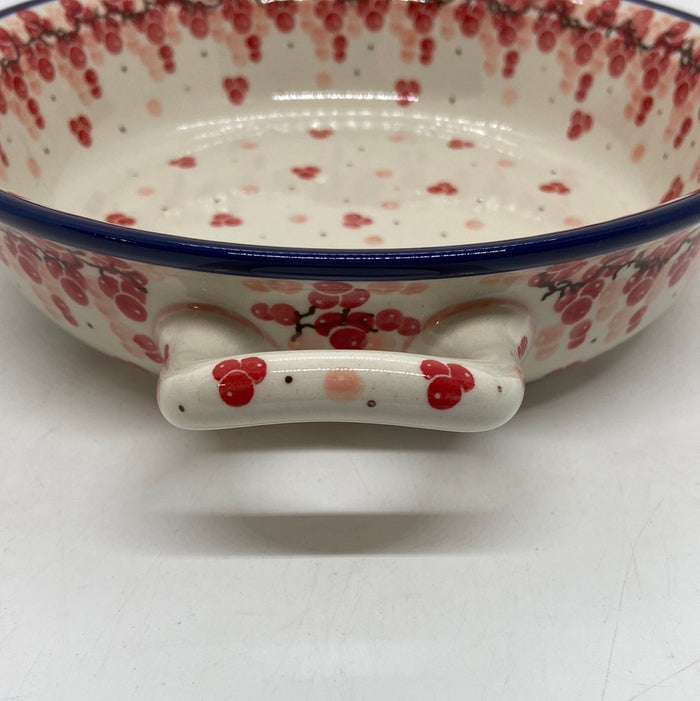 Baker ~ Round w/ Handles ~ 8 inch ~ 2387X ~ T4!