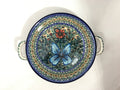 Baker ~ Round w/ Handles ~ 8 inch ~ U1491 ~ U4*