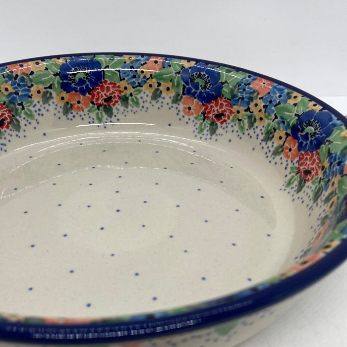 Baker ~ Round w/ Handles ~ 8 inch ~ U4662 ~ U4!