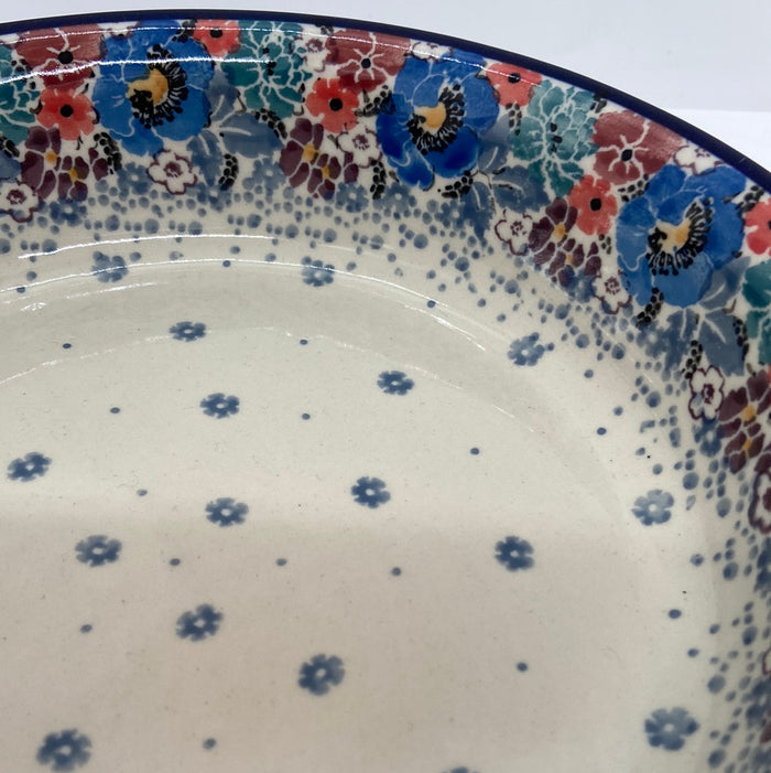Baker ~ Round w/ Handles ~ 8 inch ~ U4708 ~ U4