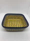 Baker ~ Square Deep Dish ~ 7.75 inch ~ 0859X - T3!