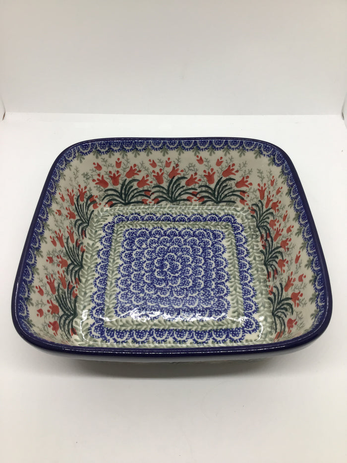 Baker ~ Square Deep Dish ~ 7.75 inch ~ 1437X ~ T3*