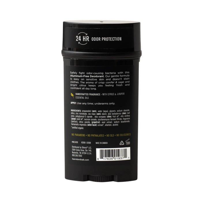 Barrel & Oak Aluminum-Free Deodorant Mountain Sage