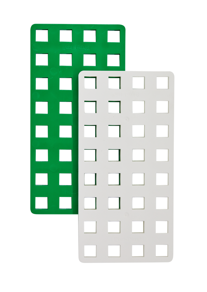BIG Baseplates - Green & White - 2 pcs
