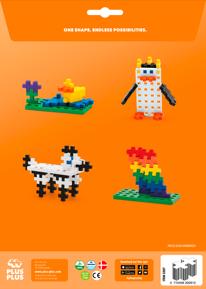 BIG Baseplates - Green & White - 2 pcs