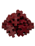 BIG Dark Red - 25 pcs