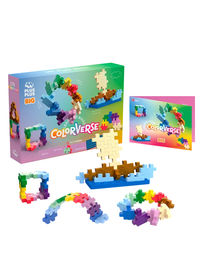 BIG Learn to Build - Colorverse - 60 pcs