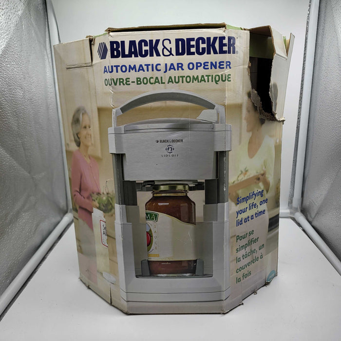 Black And Decker Automatic Jar Opener In Box