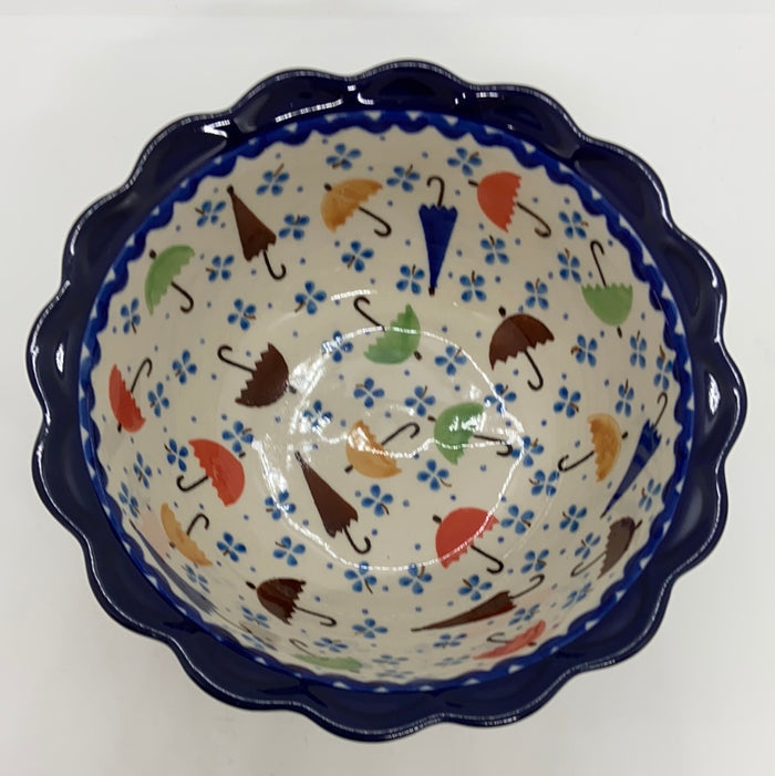 Bowl ~ Scalloped Edge ~ 7 inch ~ U0109 ~ U4