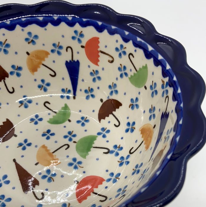 Bowl ~ Scalloped Edge ~ 7 inch ~ U0109 ~ U4