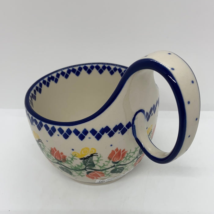 Bowl w/ Loop Handle ~ 16 oz ~ 1378X ~ T4!